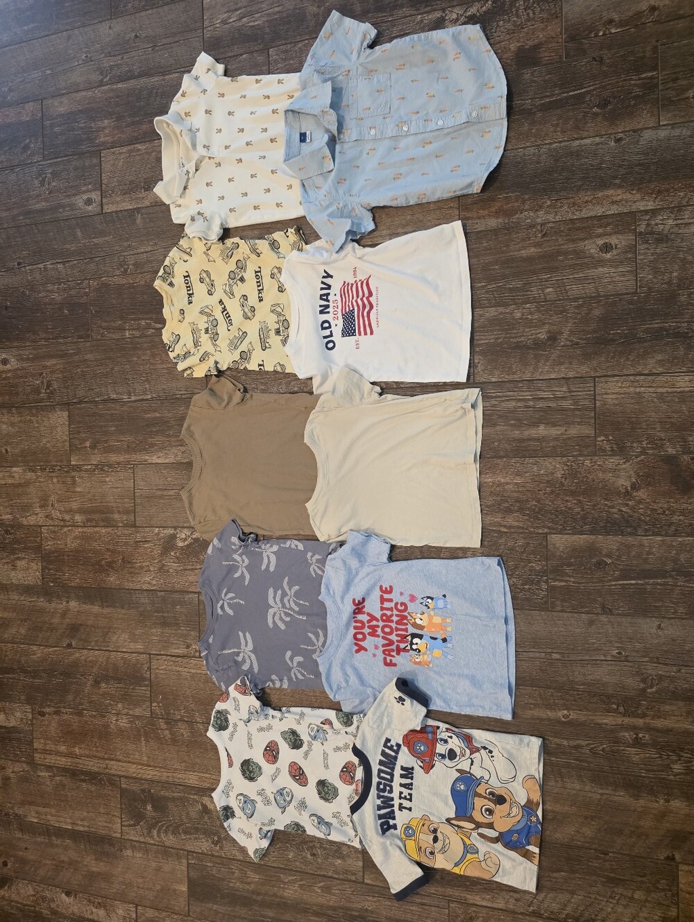 Ten (10) Boys 4T T-Shirts/Tops